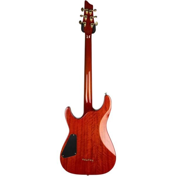 Schecter Diamond Series C-1 Elite 2008 - Amber Quilt | Amber Quilt, image 3 of 4