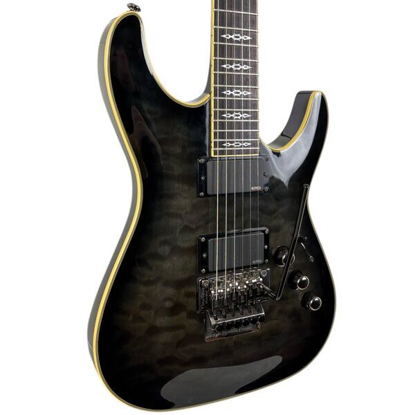 Schecter Diamond Series Hellraiser Special 2010 - Trans Black | Trans Black, image 1 of 4