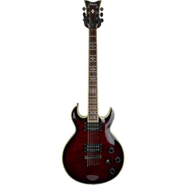 Schecter Diamond Series S-1 Elite 2013 - Black Cherry | Black Cherry, image 2 of 4