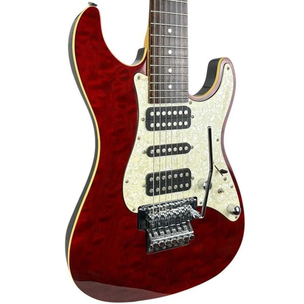 Schecter Japan Progauge 7-String PS600 | translucent cherry, image 2 of 5