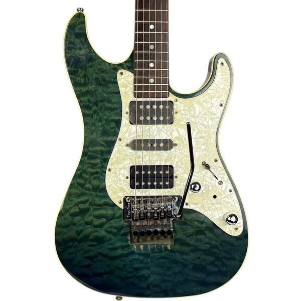 Schecter Japan SD-2-22 HSH | trans green, image 1 of 5