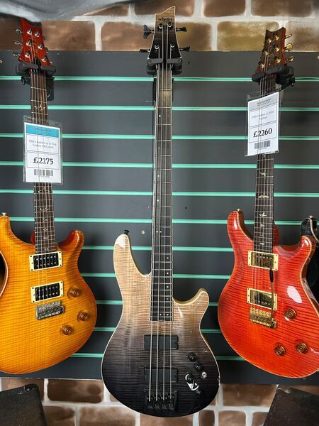 Schecter SLS Elite-4 Black Fade Burst 2022 Electric Bass | Black Burst, image 2 of 5