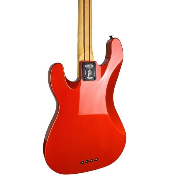 Schecter USA Custom Shop Michael Anthony Signature Bass 2016 - Handsigned - Inferno Orange | Inferno Orange, image 4 of 4