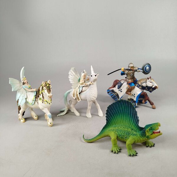 Schleich Bundle 4 Teile Dino & Ritter Figurene | mehrfarbig, image 2 of 5