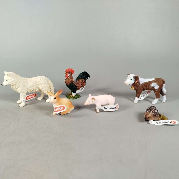 Schleich Bundle Bauernhof & Waldtiere 12 Teile Tierfigurene | multicolored, image 3 of 5