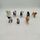Schleich Bundle farm & wild animals set von 8 Tierfiguren | multicolored, thumbnail 1 of 3
