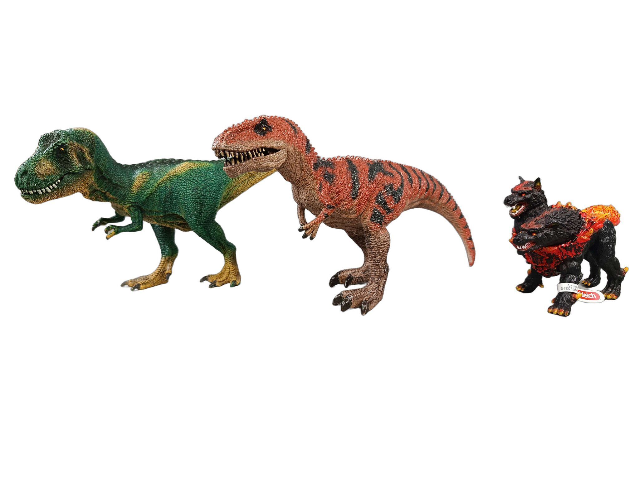 Schleich Bundle Dinosaurier & Eldrador Höllenhund 3 Teile Figurene