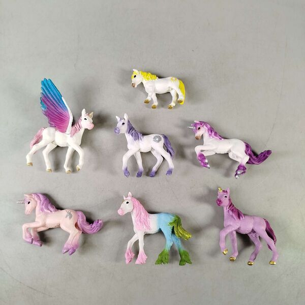 Schleich Bundle Einhörner & Pegasus 7 Teile Figurene | mehrfarbig, image 1 of 3
