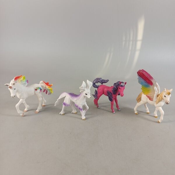 Schleich Bundle Einhörner & Pferde Set von 6 Figuren | mehrfarbig, image 2 of 2