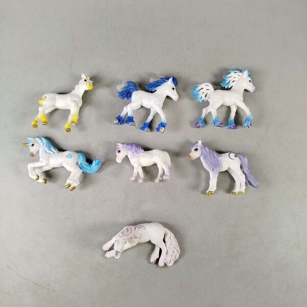 Schleich Bundle Einhorn & Pegasus Fohlen 7 Teile Pferdefigurene | mehrfarbig, image 2 of 4