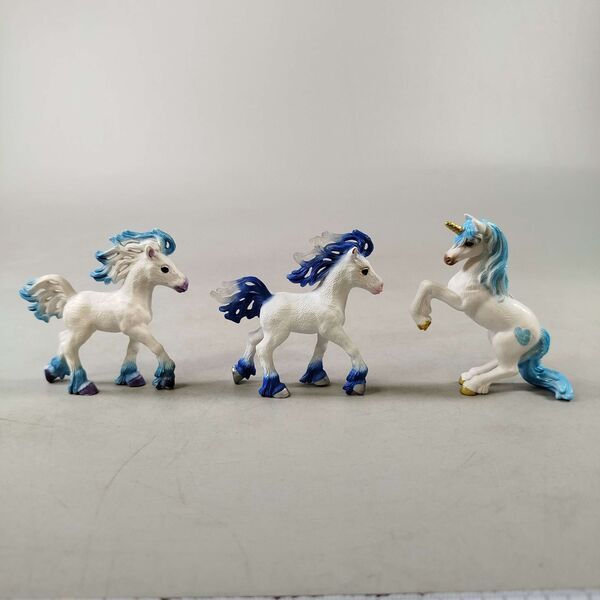 Schleich Bundle Einhorn & Pegasus Fohlen 7 Teile Pferdefigurene | mehrfarbig, image 3 of 4