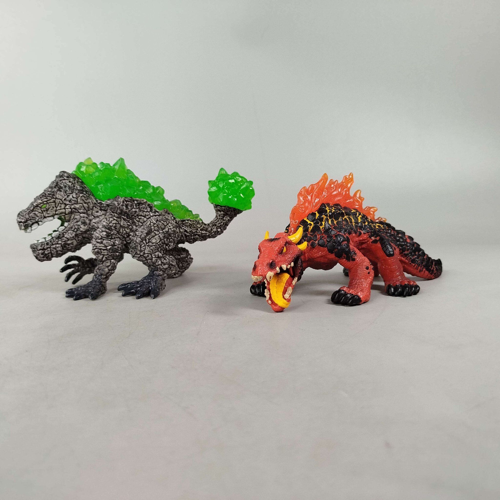 Schleich Bundle Eldrador 2x Steinmonster & Lava Smasher Figurene