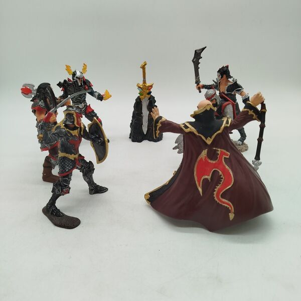 Schleich Bundle fantasy knight & magician set von 6 Figurene | multicolored, image 1 of 2
