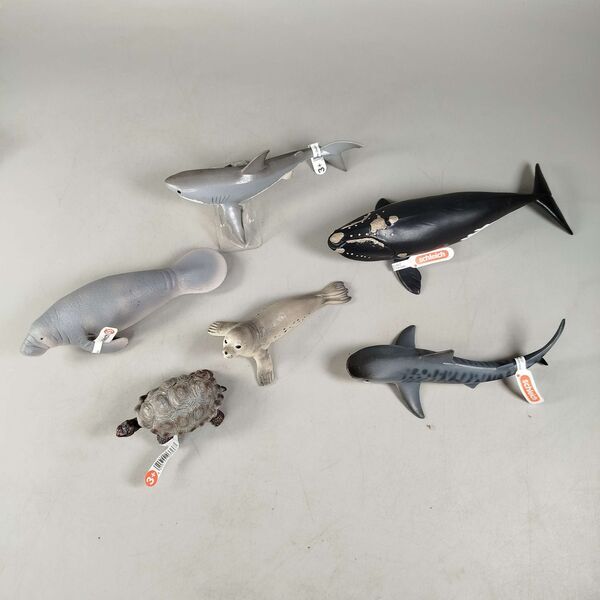 Schleich Bundle Meerestiere 6 Teile Tierfigurene | mehrfarbig, image 1 of 3