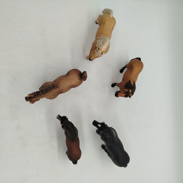 Schleich Bundle Pferde 5x Figuren | mehrfarbig, image 1 of 2