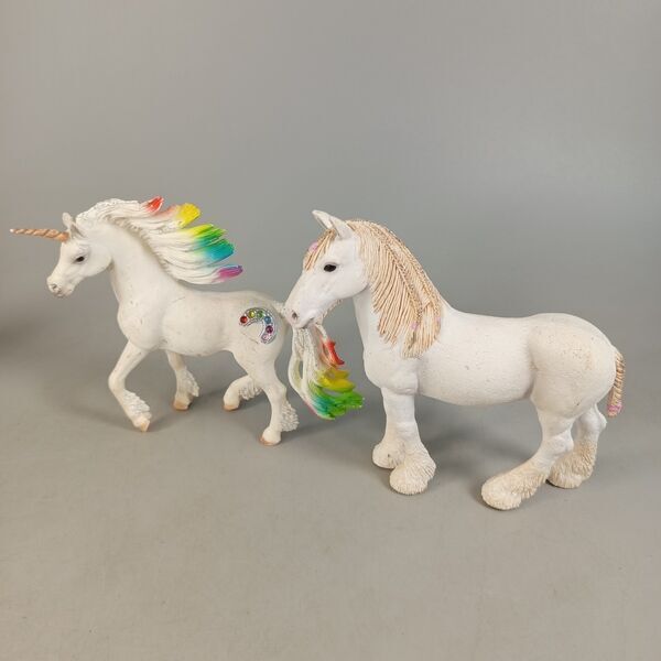 Schleich Bundle Pferde & Einhörner Set von 4 Figuren | mehrfarbig, image 1 of 2