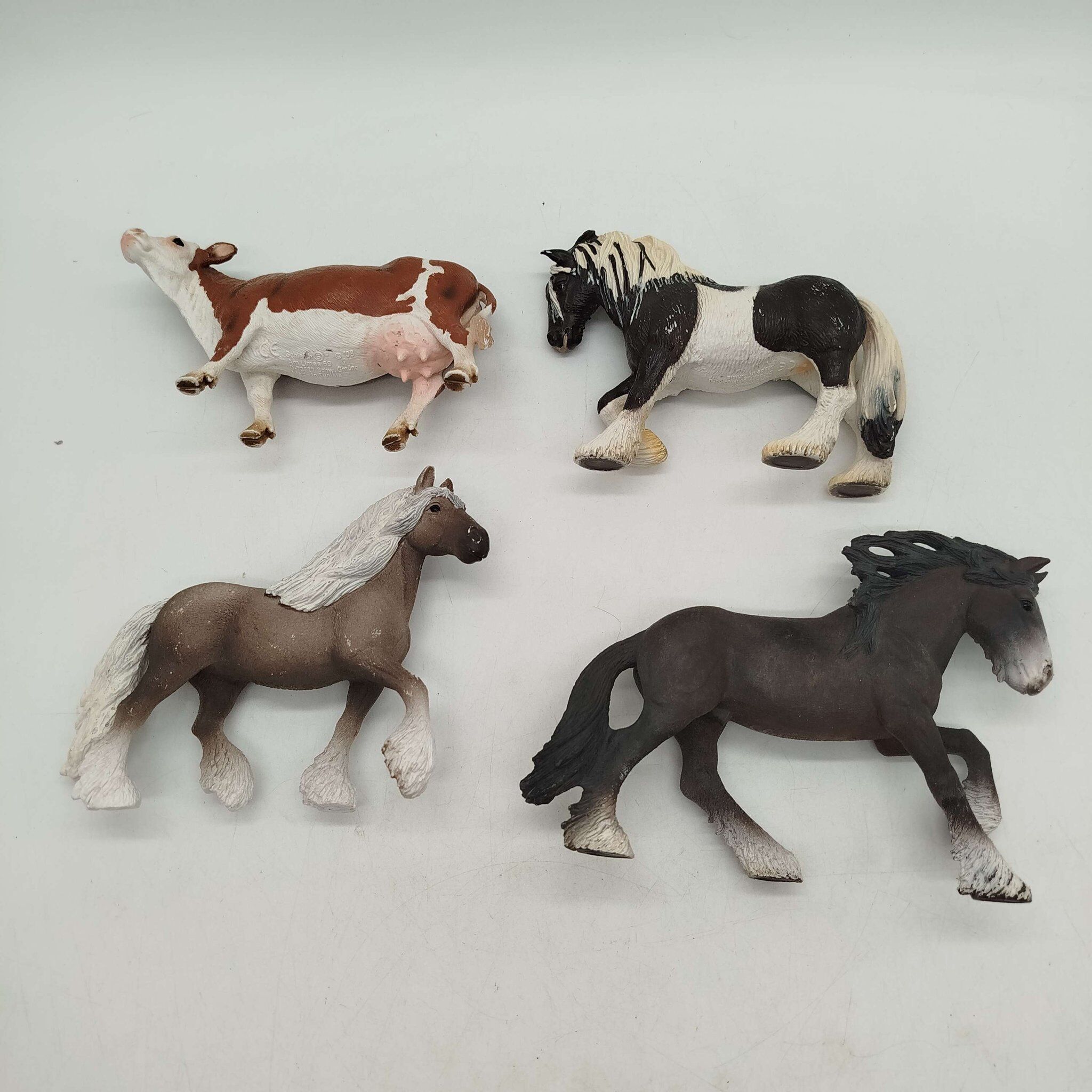 Schleich Bundle Pferde & Kuh 72008 Set von 5e