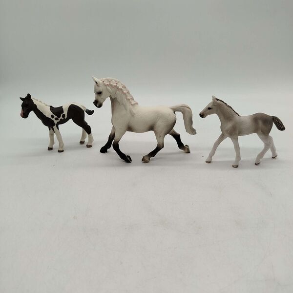 Schleich Bundle Pferde Set von 6 Fohlen & Pferde Figurene | mehrfarbig, image 2 of 2