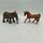 Schleich Bundle set von 4 elephant zebra Pferdee | multicolored, thumbnail 1 of 2