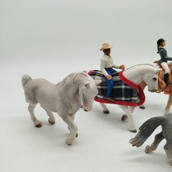 Schleich Bundle Set von 6 Pferde & Reitere | mehrfarbig, image 3 of 4