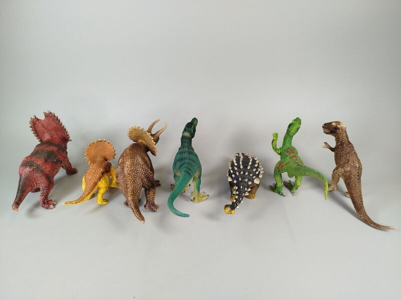Schleich Dinosaurier Figuren | 7er Set | multicolored 2