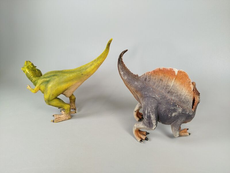 Schleich Dinosaurier Set - T Rex und Spinosaurus | mehrfarbig 2