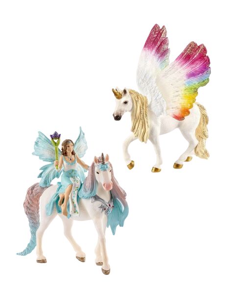 Schleich Einhorn 2er Set | multicolored 1