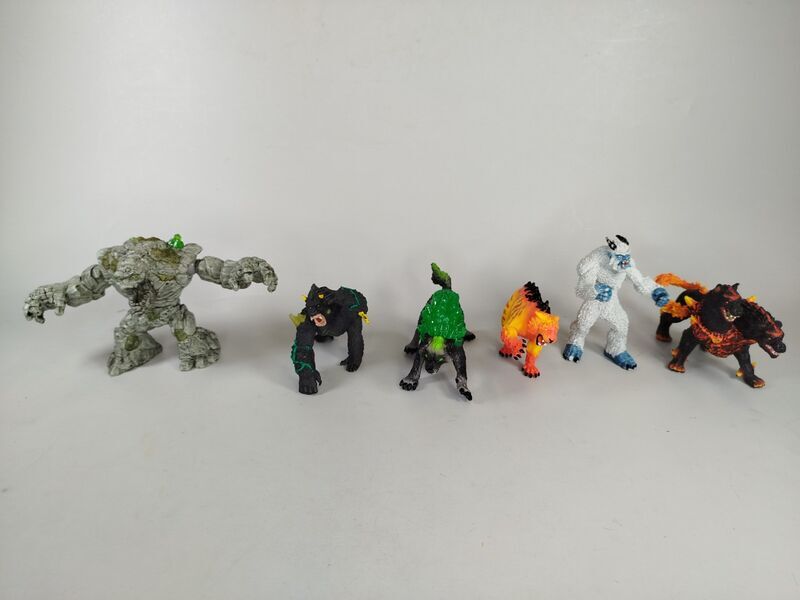 Schleich Fantasiewesen Konvolut | 6 Figuren | mehrfarbig 1
