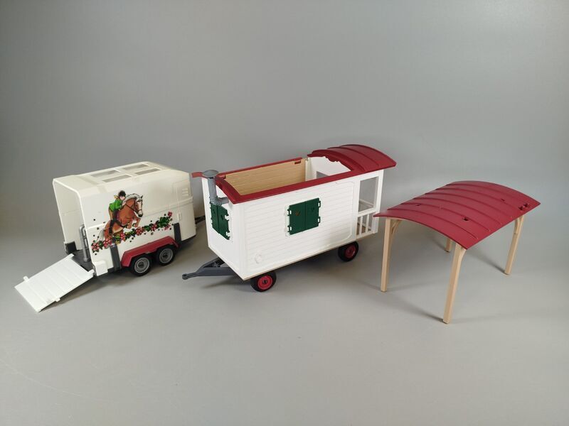 Schleich Pferde-Bauernhof Spielset - Camping mit Figuren & Zubehör | multicolored 4