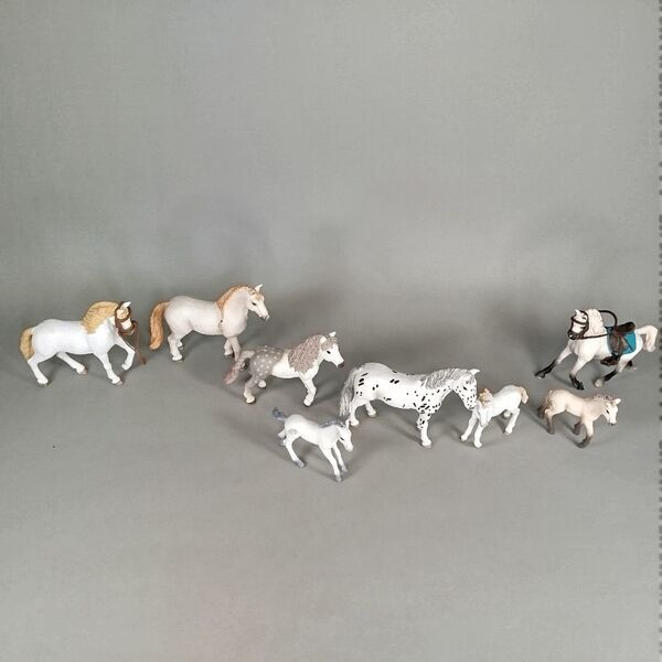 Schleich Pferde Set von 8 Figuren | mehrfarbig 4