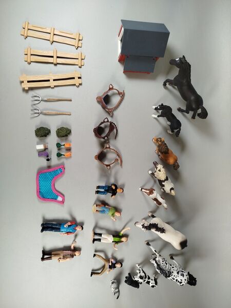 Schleich Reiterhof Spielset - Tiere, Figuren & Zubehör | mehrfarbig 2