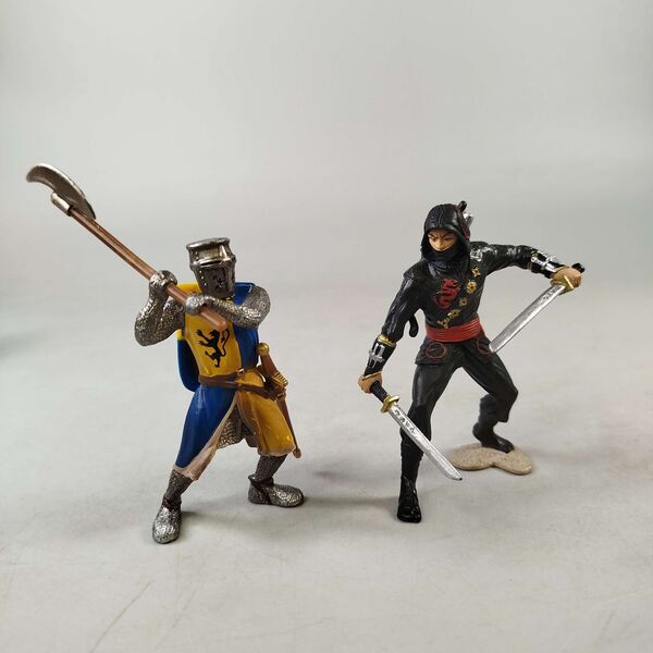 Schleich Tiere Bundle 3 Teile Ritter Ninja Turnierpferd Figurene | mehrfarbig, image 2 of 4