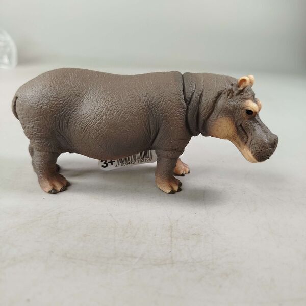Schleich Tiere Bundle 3x Elefant Nilpferd Nashorn Tierfigurene | multicolored, image 3 of 3