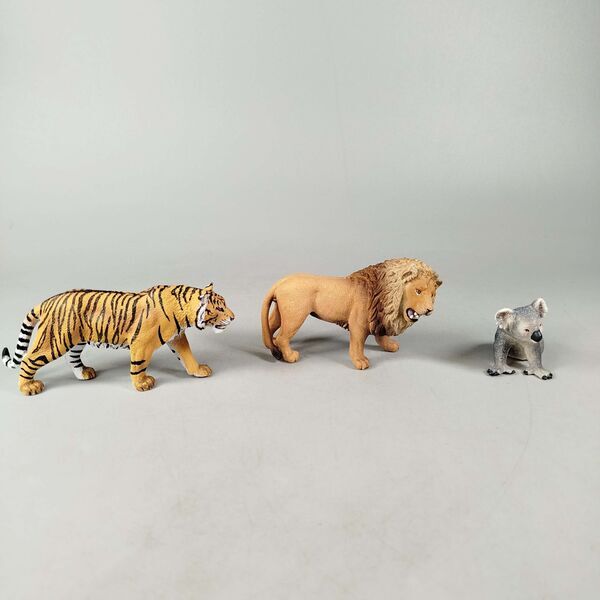 Schleich Tiere Bundle 5 Teile Tiger Löwe Koala Hai Krokodile | mehrfarbig, image 2 of 3