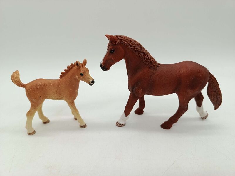 Schleich Tiere Bundle 6 Teile Tierfiguren Pferd Fohlen Kuh Hund Pegasuse | mehrfarbig, image 2 of 4