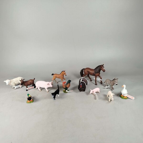 Schleich Tiere Bundle Bauernhof 13 Teilee | mehrfarbig, image 1 of 3