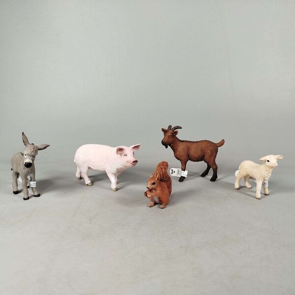 Schleich Tiere Bundle Bauernhof & Wildtiere 15 Teile Tierfigurene | multicolored, image 2 of 4
