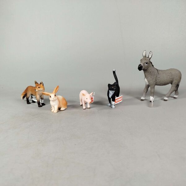 Schleich Tiere Bundle Bauernhof & Wildtiere 15 Teile Tierfigurene | multicolored, image 3 of 4