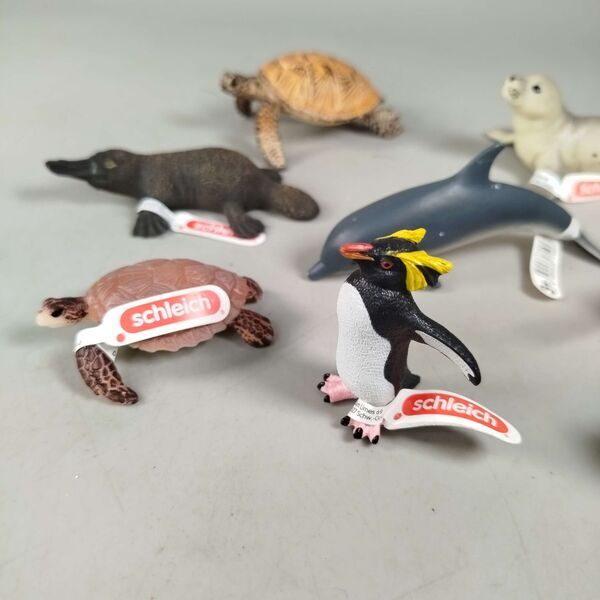 Schleich Tiere Bundle Meerestiere & Schnabeltier Set von 8 Tierfigurene | mehrfarbig, image 2 of 4
