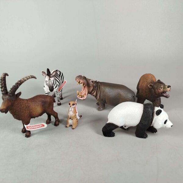 Schleich Tiere Bundle Safari & Wildtiere 12 Teile Tierfigurene | mehrfarbig, image 4 of 4