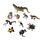 Schleich Tiere Bundle Set von 10 Tierfiguren Faultier, Tukan, Panda & Reptiliene | mehrfarbig, thumbnail 4 of 4