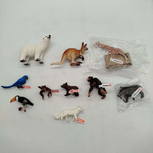 Schleich Tiere Bundle Set von 10 Tierfigurene | mehrfarbig, image 1 of 4