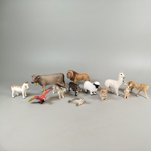 Schleich Tierfiguren | 12er Set | mehrfarbig 1