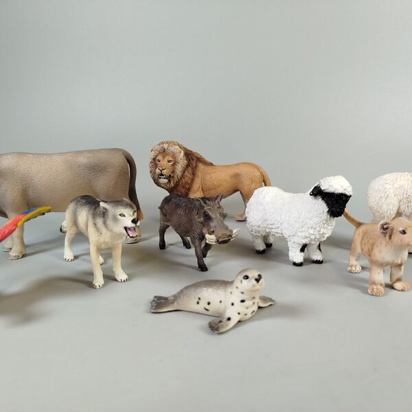 Schleich Tierfiguren | 12er Set | mehrfarbig 3