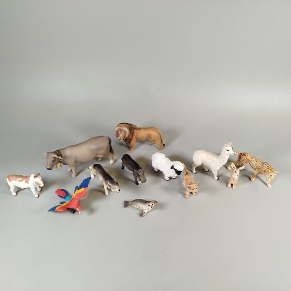 Schleich Tierfiguren | 12er Set | mehrfarbig 5