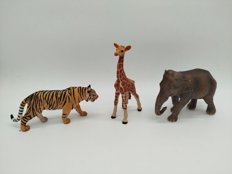 Schleich Tierfiguren - Land- and Meerestiere | 8er Set | multicolored 2