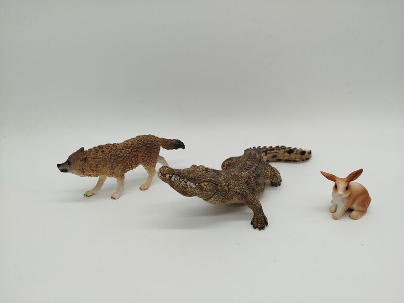 Schleich Tierfiguren - Land- and Meerestiere | 8er Set | multicolored 3