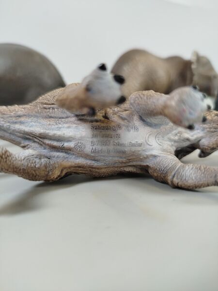 Schleich Tierfiguren Konvolut - Elefant, Dinosaurier, Pferd, Kuh | mehrfarbig 3