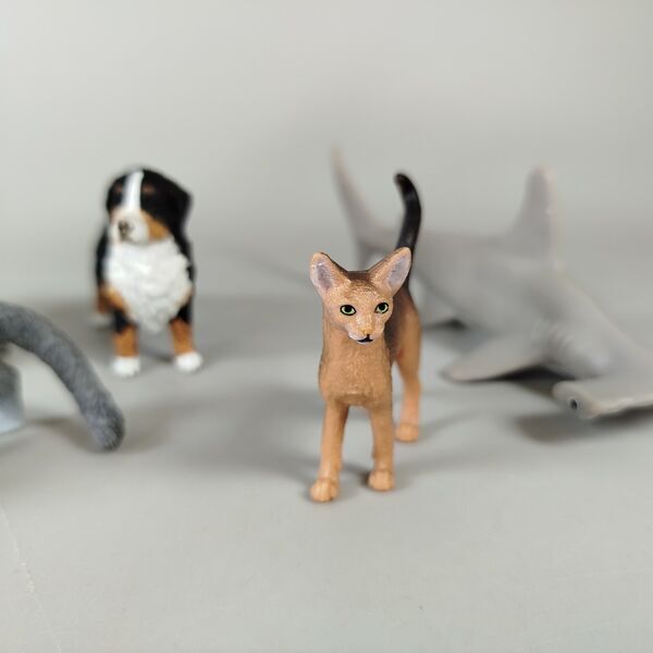 Schleich Tierfiguren Set von 9 - Dinosaurier & Bauernhoftiere | mehrfarbig 3