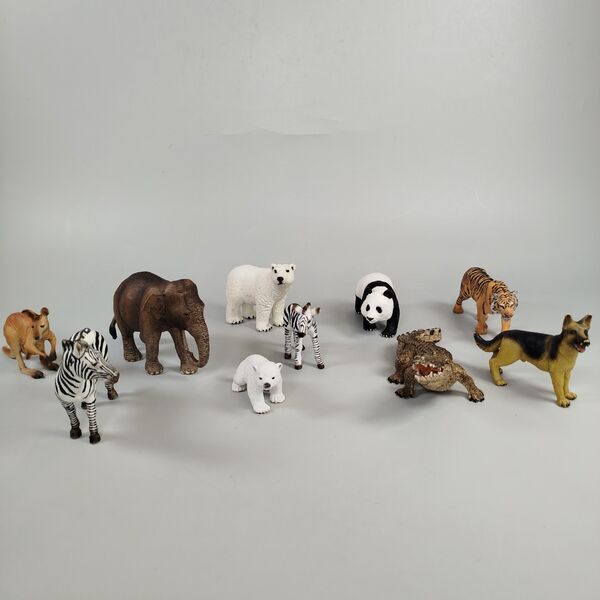 Schleich Wilde Tiere Set | 10 Figuren | mehrfarbig 1
